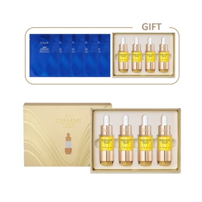 (シーズン3) Ultra V Idebenone Prestige Ampoule + 本品&Mask 5枚 GIFT