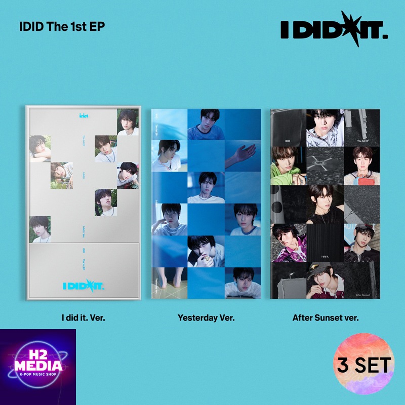 [3種 SET] IDID - (Mini 1st Album) I did it