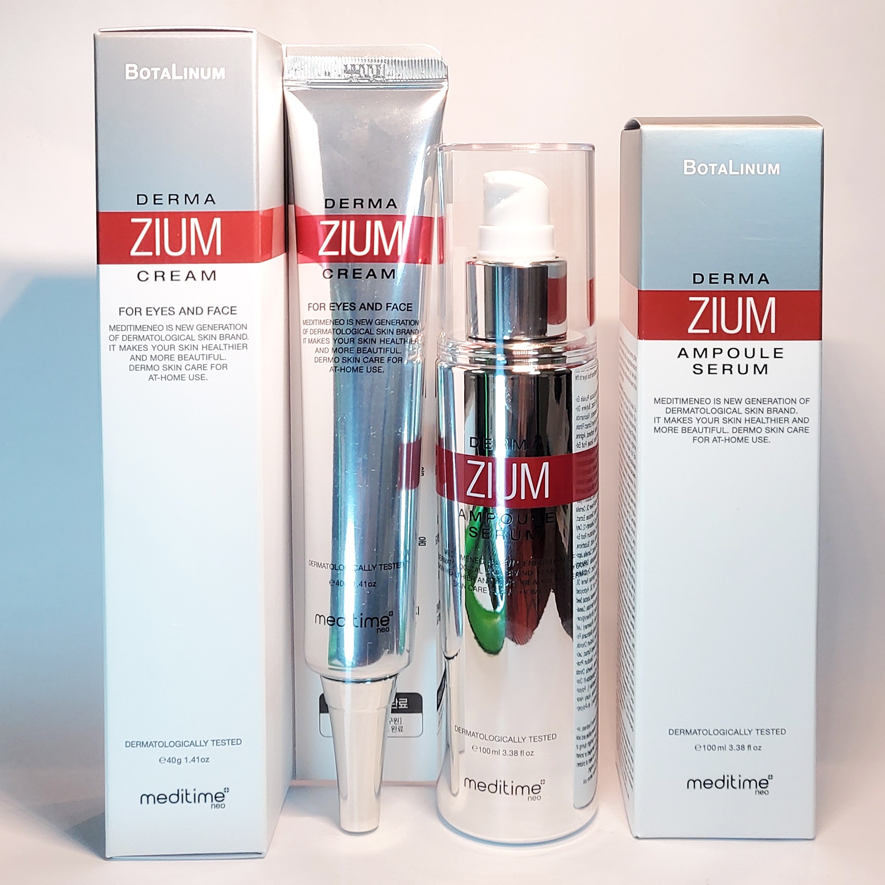 Botalinum Derma Zium Ampoule Serum 100ml + Cream 40g Anit Wrinkle Moisturizing Lifting K-Beauty