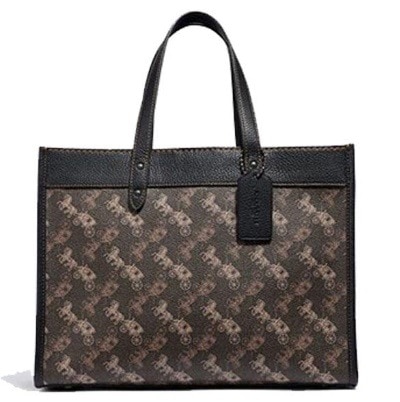 FIELD 30 WITH HORSE AND CARRIAGE ウィズ ホース アンド キャリッジ プリント トートバッグ 89355