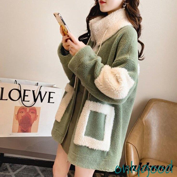 パーカー コート レディース 秋服 冬 40代 トップス パーカ 50代 モコもこ カジュアル 無地 長袖 ハイネック 暖かい 韓国風