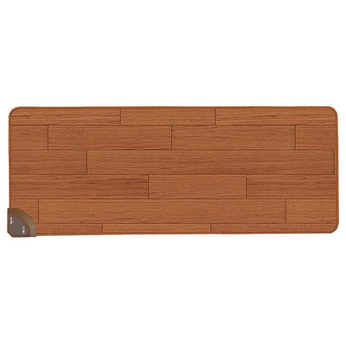 電気マット フローリング調 CWM120H-BW ブラウン フローリング長 約120×45cm