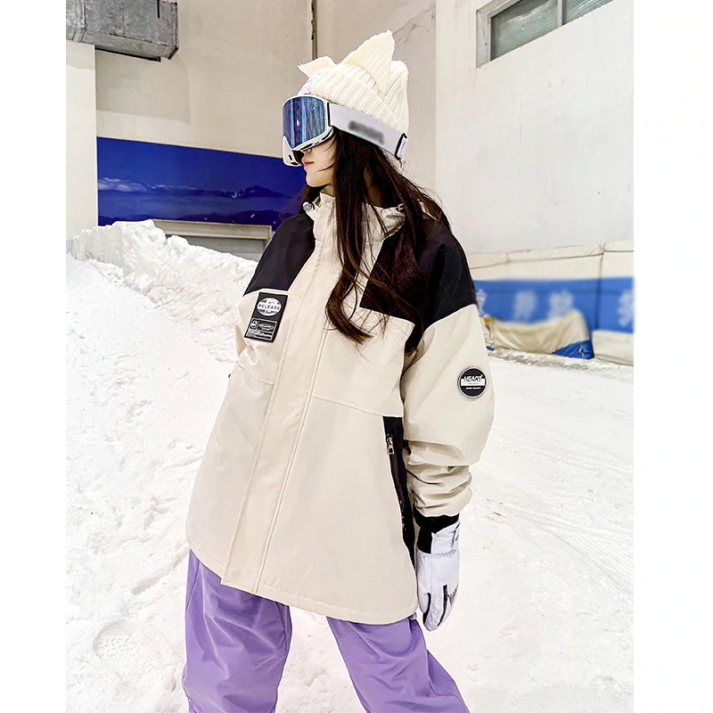 スノーボードウェア スノボウェア スキーウェア ジャケット パーカー レディース メンズ 綿入り 綿ジャケット 男女兼用 スノーボード ウェア アウター 防寒着