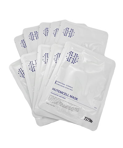 【10枚セット】HUTEMCELL MASK ヒト幹細胞 HCEマスク 1箱 Amazon | HUTEMCELL ヒト幹細胞 首まで フェイスパック (10枚入