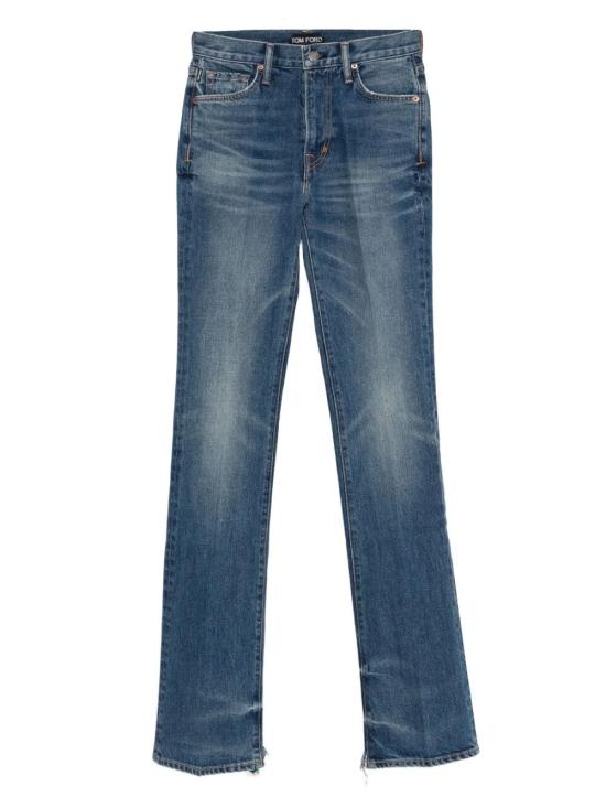 TOMFORD Women Denim Pants PAD115 DEX237 UBO INDIGO
