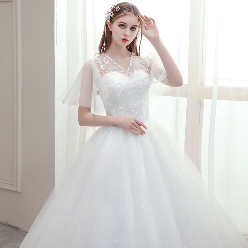 森系 ウエディングドレス ノースリーブ 二次会 結婚式ドレス パーティードレス花嫁