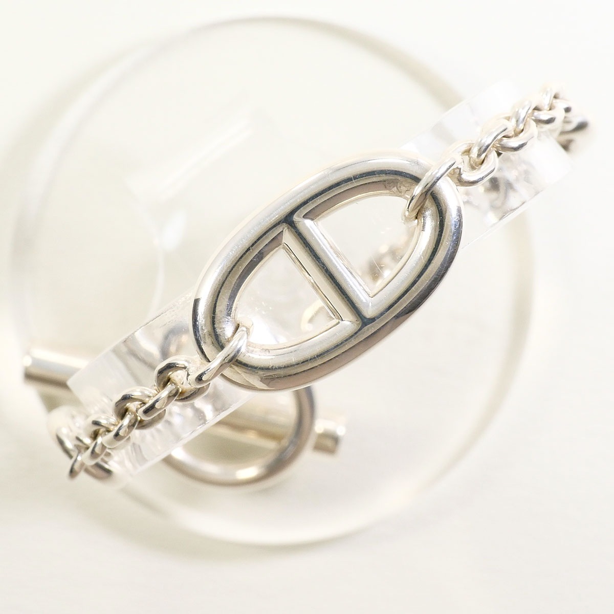 エルメス シルバー ブレスレット 総重量約25.8g 約17.5cm 中古