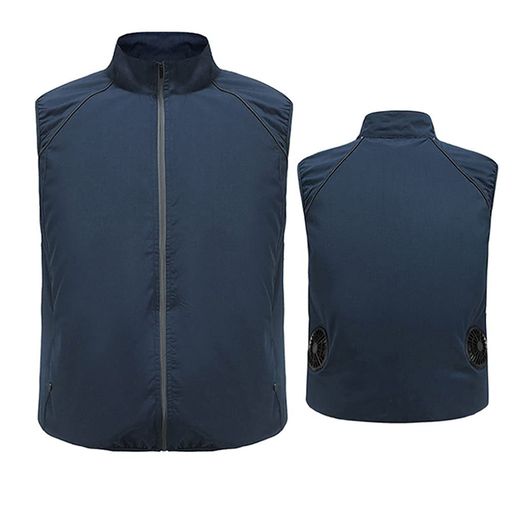 [CIRCLE CHOCOLATE] 空調作業服 冷却服 空冷服 冷房服 作業着 ベスト 薄着 ファン付き 熱中症対策 日焼け対策 釣り アウトドア スポーツ ゴルフ 登山 男女兼用