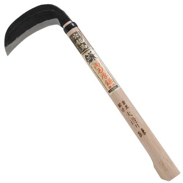 藤原産業 梅鉢龍馬 両刃厚鎌 表抜 150MM