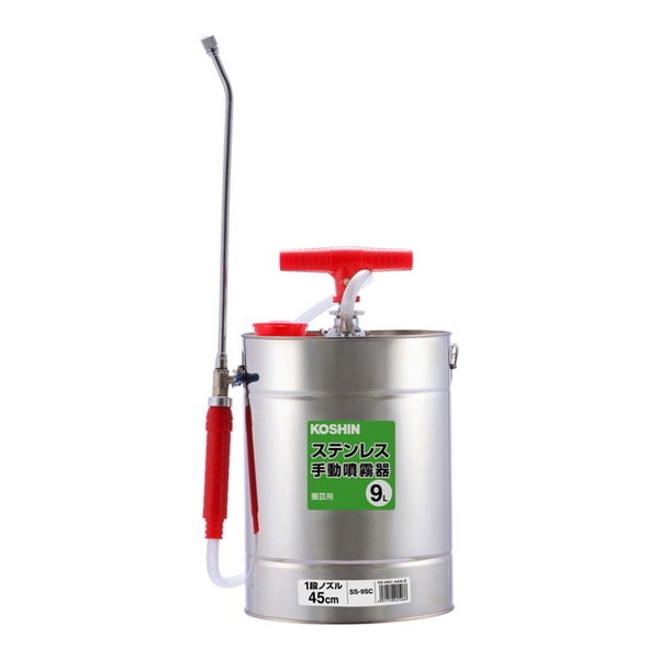 SS-9SC [ステンレス製半自動噴霧器 9L]