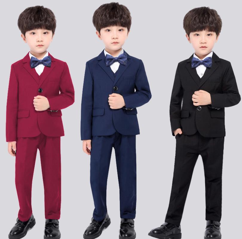 ブルーグリーンイエロー2点セットベストスーツ男の子入園スーツ子供服キッズベビーマタニティ