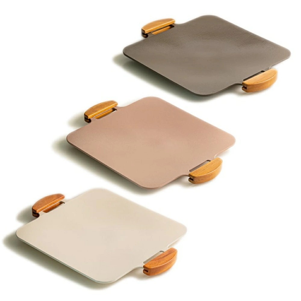 Dr.HOWS ドクターハウス グリルパンフライパン IH 直火 ガス火 Solid ソリッド キャンプ アウトドア 四角