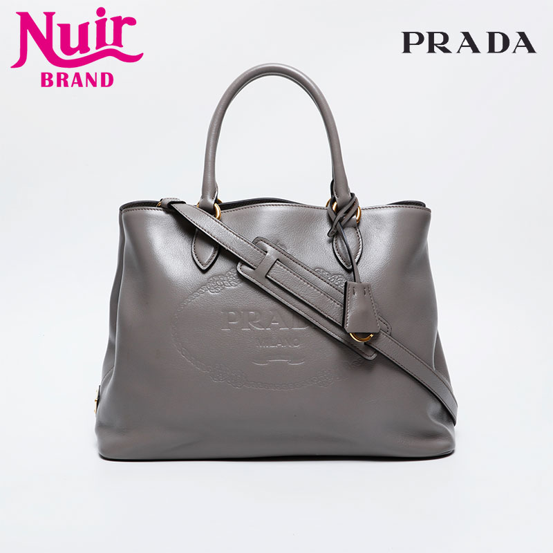 ハンドバッグ グレー WS21131