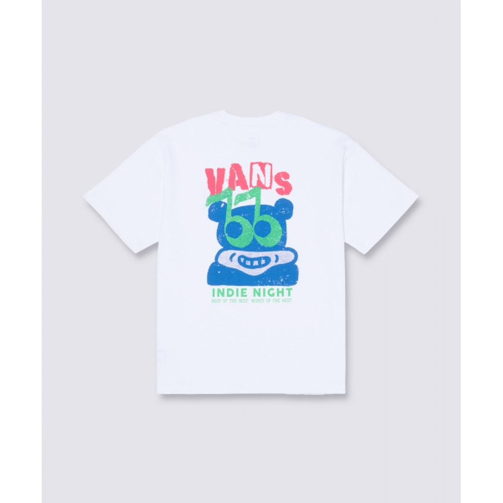 VANS インディ GFX 半袖Tシャツ - ホワイト / VN000NMBWHT1