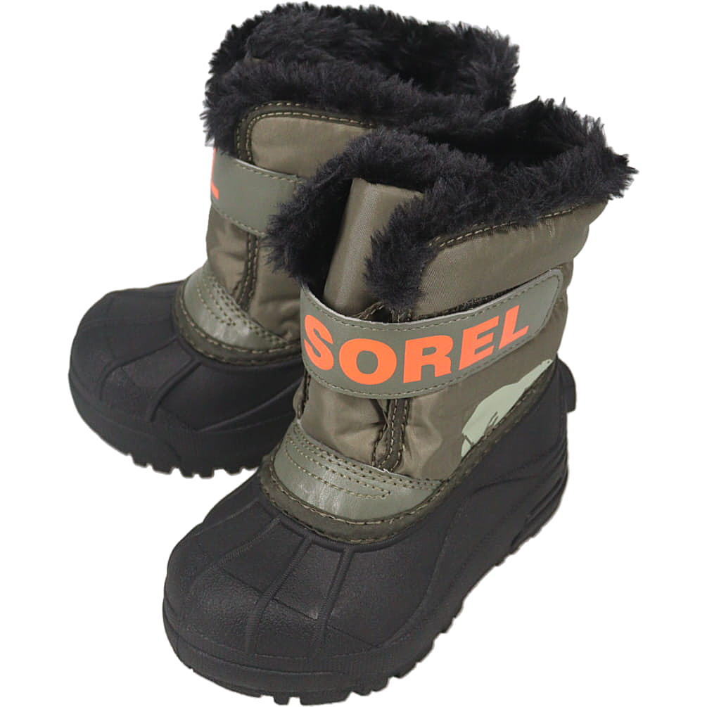 正規品 ブーツ ドレンズ スノーコマンダー ブーツ CHILDRENS SNOW COMMANDER BOOT ストーングレー/アルピンツンドラ NY5190-397