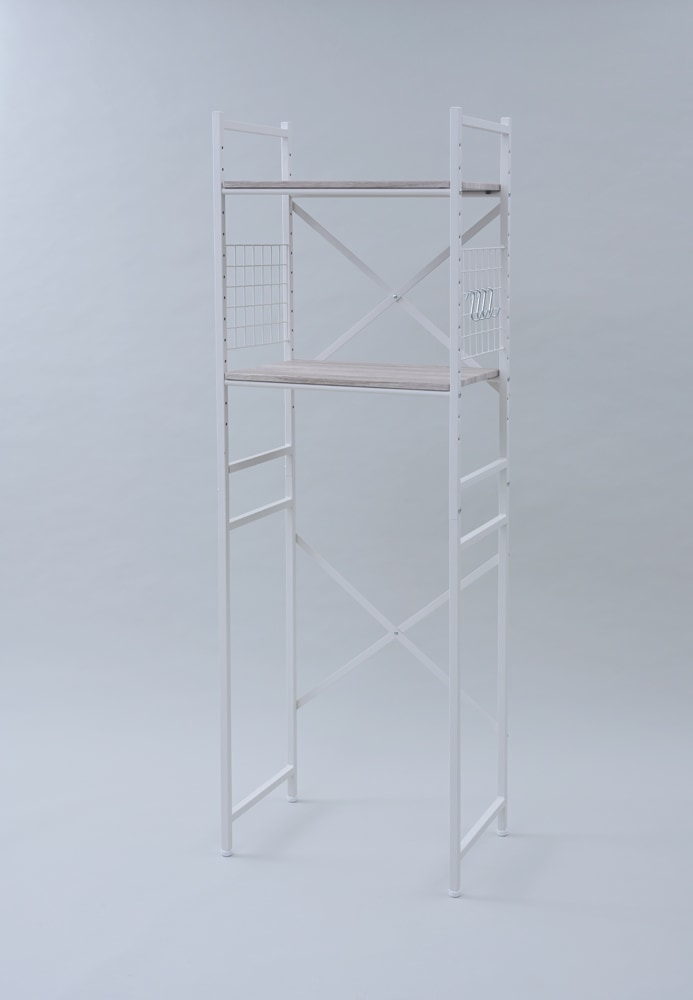 YAMAZEN JTMR-18-AIVSWH 冷蔵庫上ラック JTMR18AIVSWH