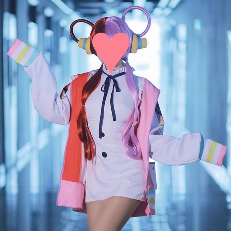 コスプレ コスチューム ウタ Uta うた ワンピース ONE PIECE FILM RED シャンクスの娘 世界の歌姫 公式服 コスプレ服 コスプレグッズ コスプレ変装服 かつら購入可能 翼購入可能