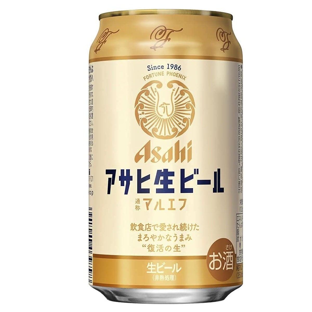 アサヒ 生ビール マルエフ 350ml 24缶入 4ケース (96本)