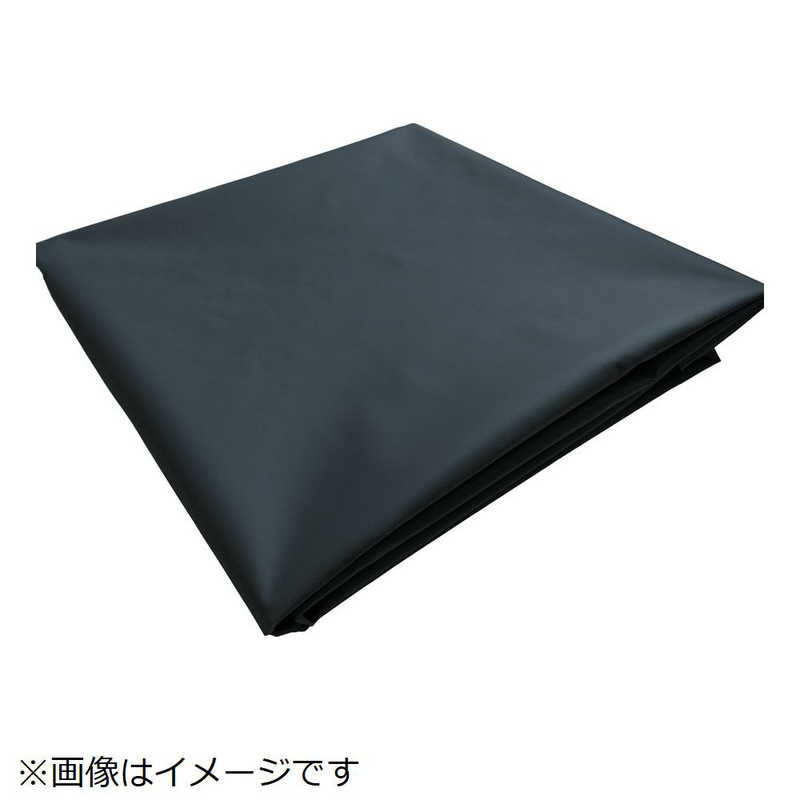 トラスコ中山　TRUSCO ターポリンシート ブラック 1800X3600 0.35mm厚　TPS1836-BK