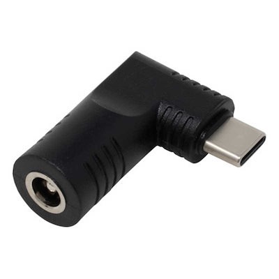 他サイト： アイネックス　USB-C電源変換アダプタ PD65W対応 5.5mm×2.5mm用　DCC5525の商品画像
