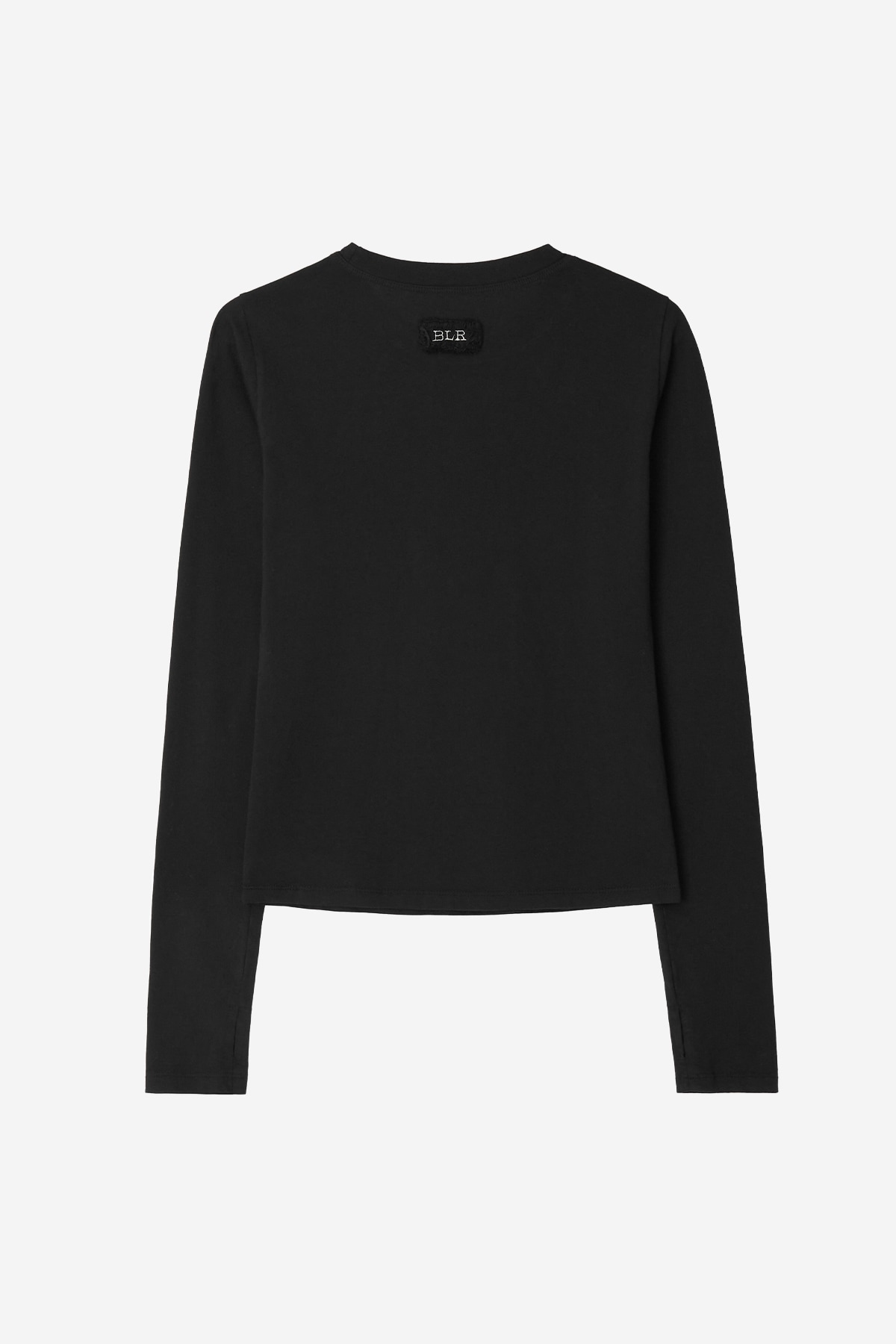 【BLR】 POINTINESS BLACK WASHING LONG SLEEVE T-SHIRTS