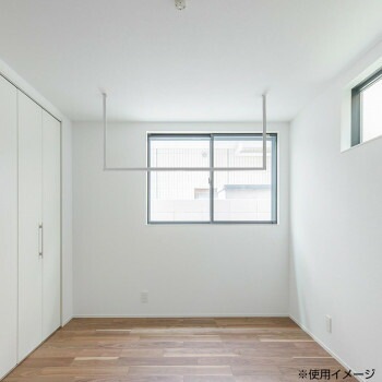 森田アルミ工業 天井付け物干し kacu（カク） ホワイト KAC146U-WH