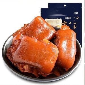 香味あんかけ豚足150 g袋真空即席豚足豚足あんかけ味おつまみおやつ味わう価値がある