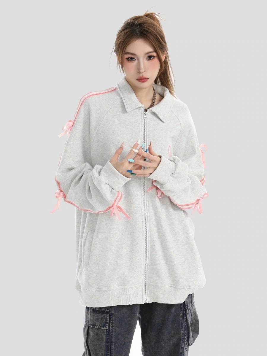 【急速出荷!】24 韓国 かわいい レディース ック襟付きスタンドネック アウター ブルゾン お出かけ 長袖セクシーシルエットトップスサイドカジュアルファッション系サイズお出かけフル丈トラック