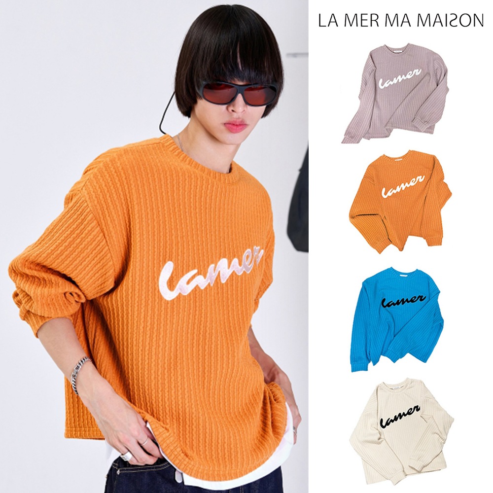 [LA MER MA MAISON] NEEDLEPOINT KNIT