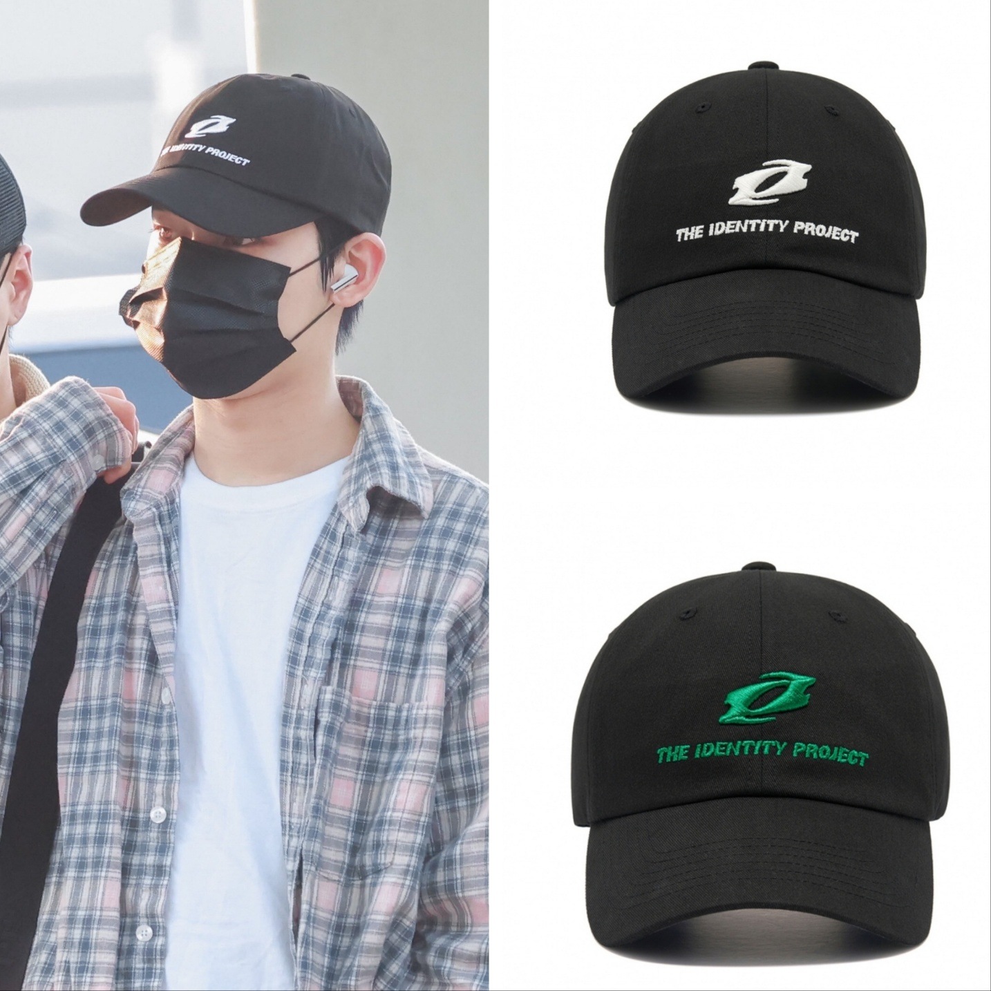 ENHYPEN ソヌ 着用 Identity ball cap 2色