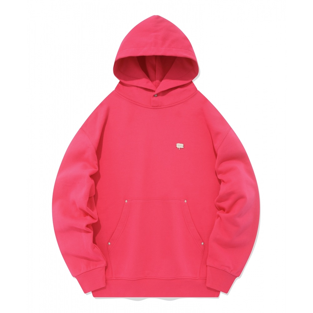 FALLETTリベットポイントフードティーピンク