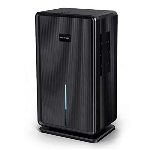 Boweer 除湿機 大容量 3L 除湿量1L/日 【鉄筋15畳 /木造７畳】 除湿器 部屋干し 湿気取り カビ対策 梅雨対策 小型 コンパクト 自動停止 静音 省エネ 節電