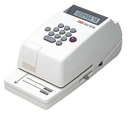 マックス 電子チェックライタ/8桁 EC-310