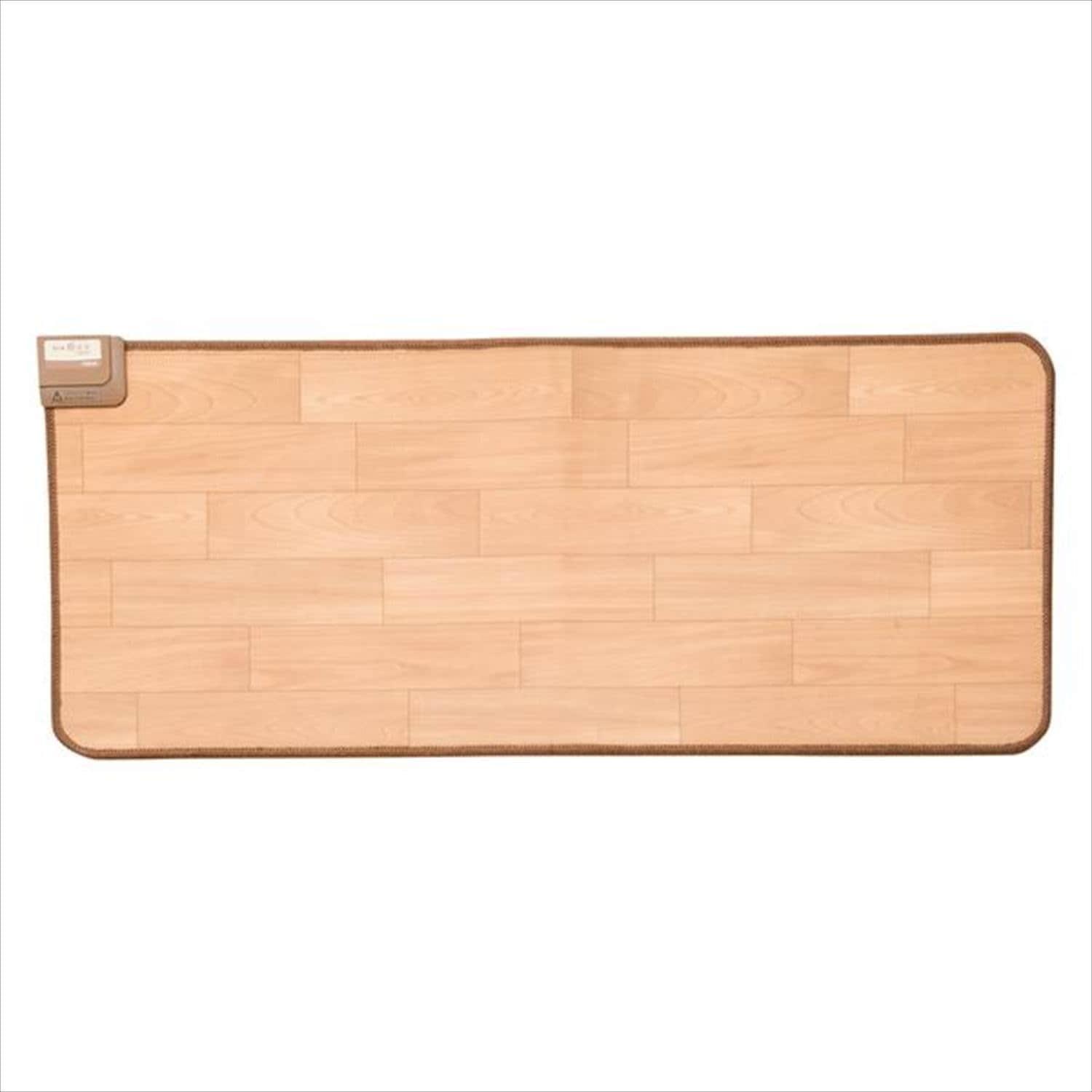 ホットカーペット 防水キッチンマット 45×110cm フローリング調 YKM-1149FL