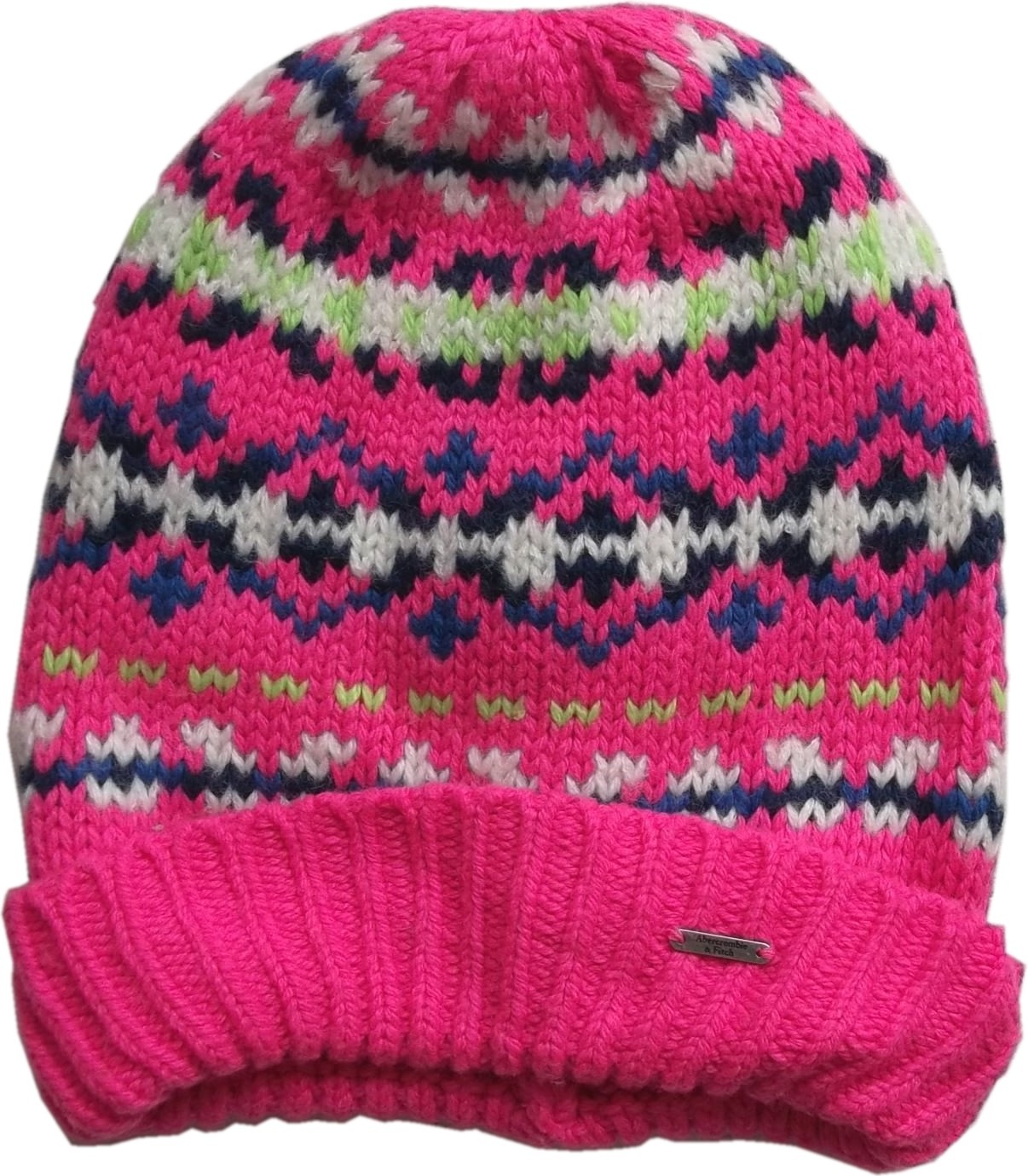アバクロンビー＆フィッチ ニットキャップ ニット帽 ピンク Abercrombie＆Fitch AF4-008