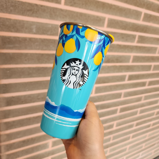 韓国 STARBUCKS SS 2023 JEJU ハンラボン DW 投稿 タンブラー 473ml