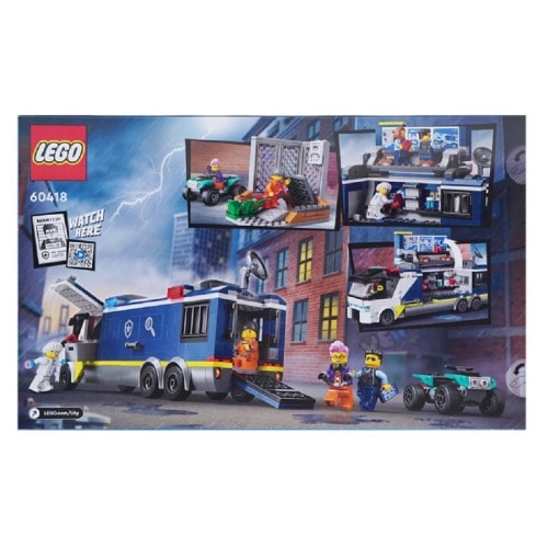レゴ60418警察リムーバブル犯罪捜査トラックV29インテリア装飾思い出記憶