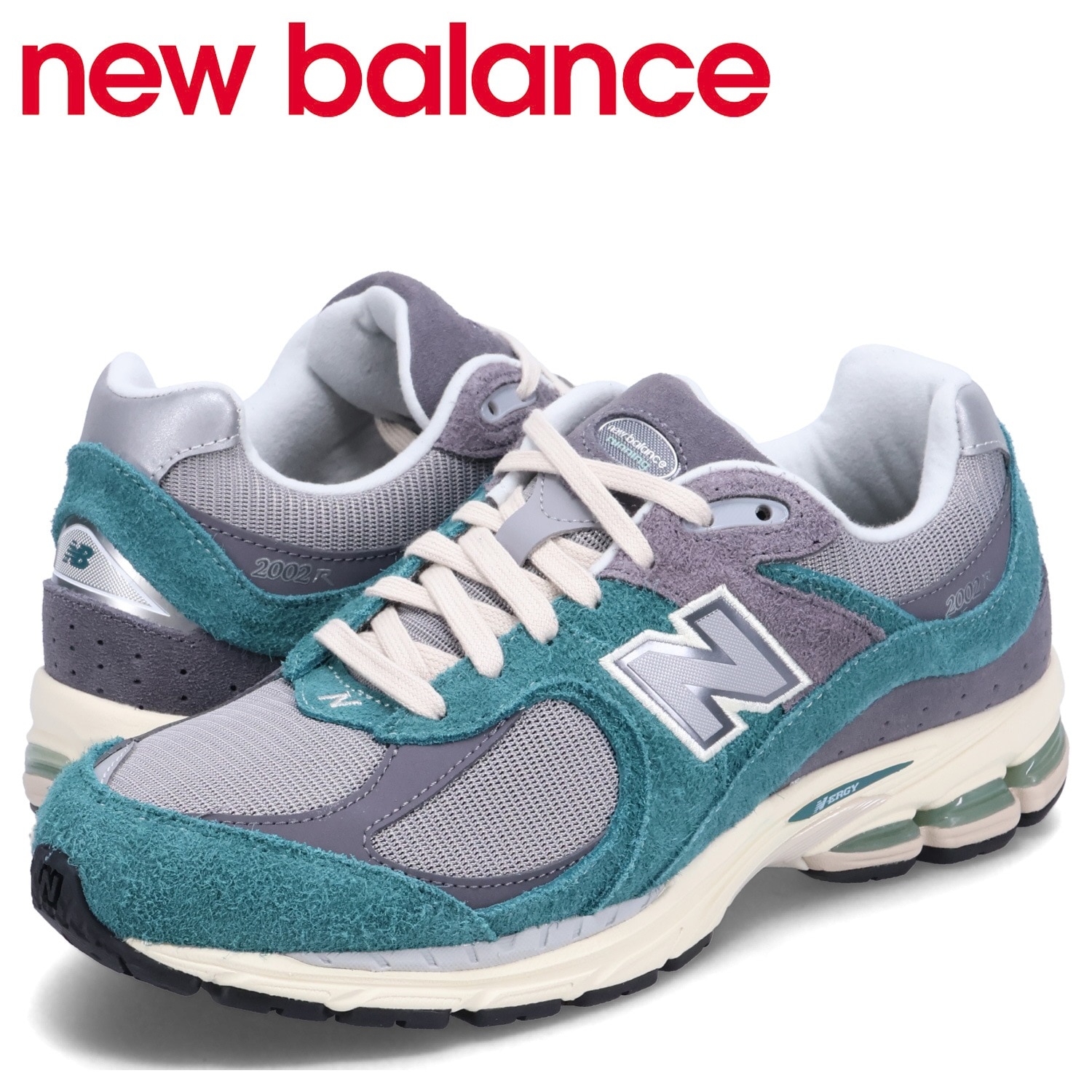 2002 スニーカー メンズ Dワイズ グリーン M2002REM