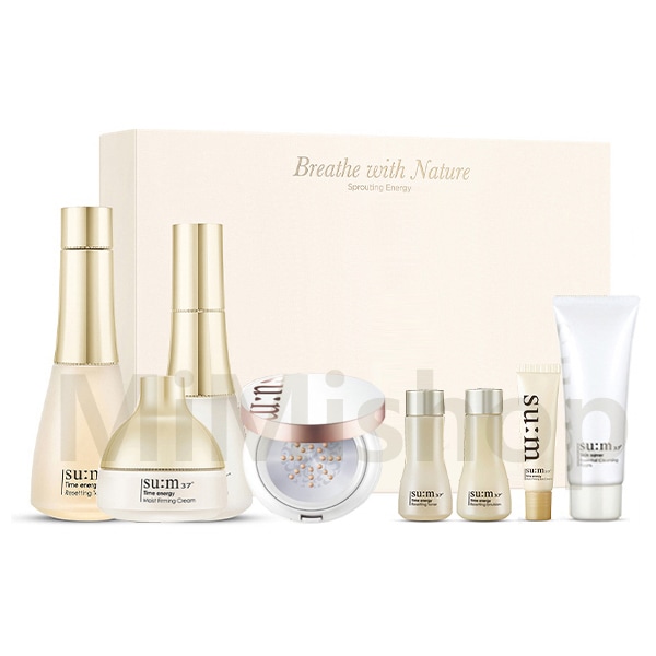 タイム エネルギー 4種 企画セット/化粧水+乳液+クリーム+サンクッション+サンプル5点付き/エナジー