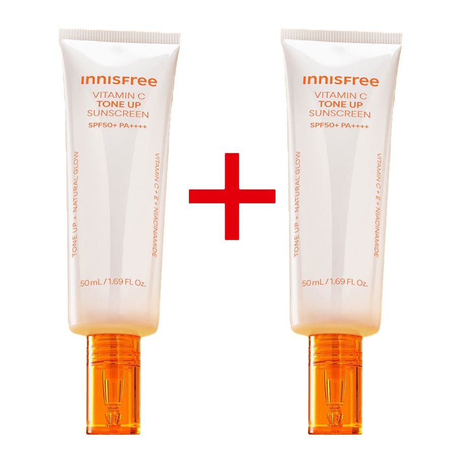 [新商品]ビタミンC くすみトーンアップ 日焼け止めサンスクリーン 50ml+50ml SPF 50+ PA++++