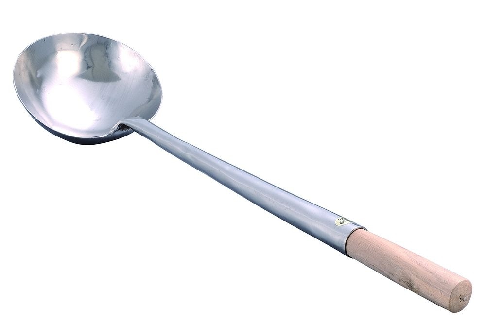 （まとめ買い）カンダ HG ST打出中華お玉 溶接あり 頂大 [x3]