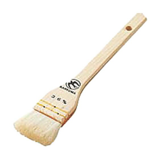 （まとめ買い）カンダ 木柄白ハケ120mm [x3]