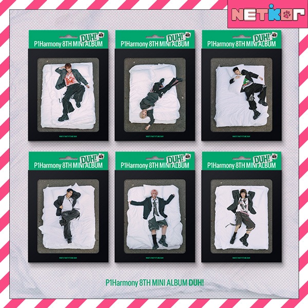 H Ver. (Compact) 6種セット P1Harmony ミニ 8 集アルバム DUH! 韓国チャート反映 ピーワンハーモニー 6,038円