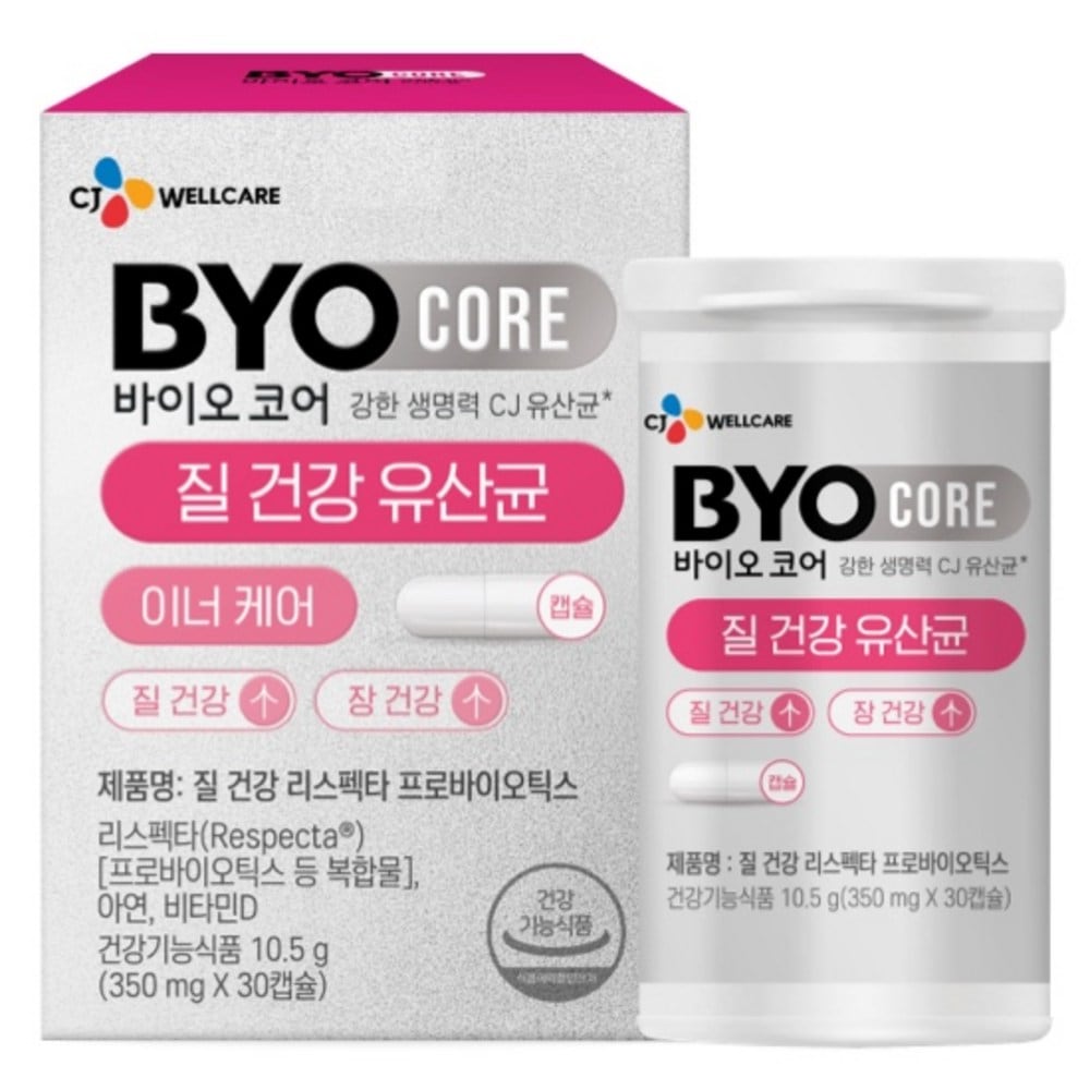 CJバイオコア膣健康リスペクター乳酸菌30錠1個