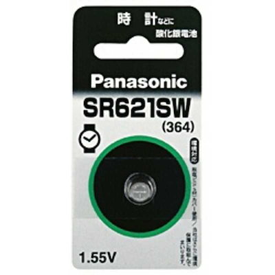 他サイト： Panasonic SR-621SW パナソニック SR621SW 酸化銀電池の商品画像