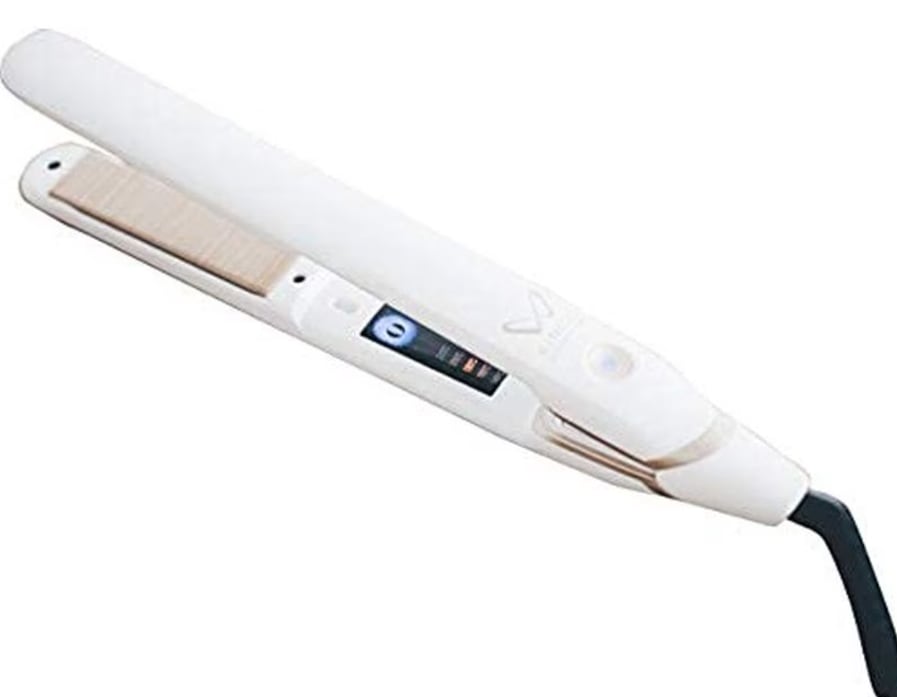 W -worldwide model- キヌージョ ワールドモデル DS100 (ホワイト) ストレートヘアアイロン　海外兼用