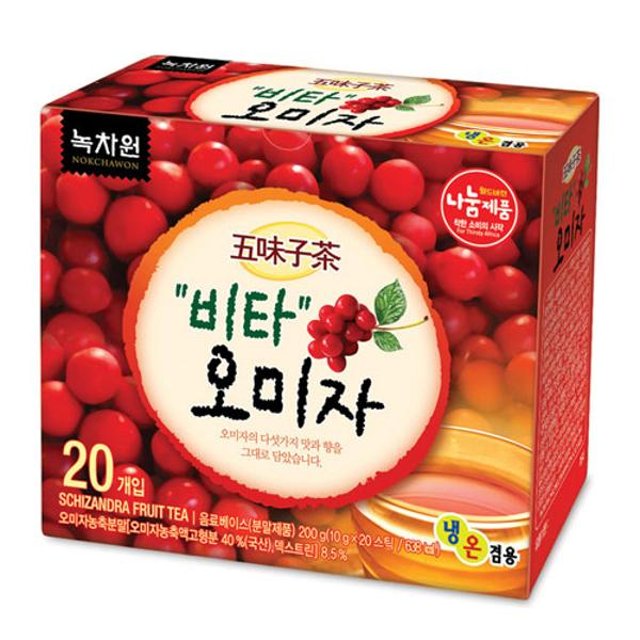 オットギ オミジャ茶 五味子茶 2箱分(18g×40) 韓国伝統茶 健康茶