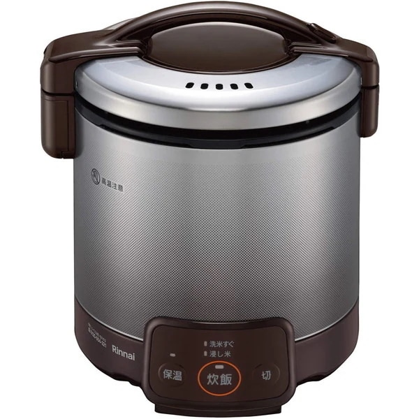 炊飯器 5合 RR-050VQ(DB)-LP ダークブラウン こがまる [ガス炊飯器(プロパンガス用炊き)]