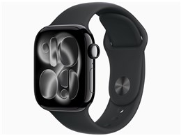 アップル / APPLE Apple Watch Series 11 GPS+Cellularモデル 42mm MF854J/A [ジェットブラック・ブラックスポーツバンド M/L]