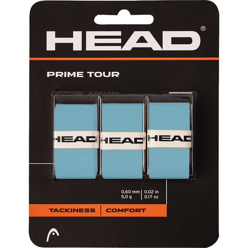 【ロット販売：入り数6】 HEAD(ヘッド) HEAD PRIME TOUR テニス オーバーグリップ テニス ラケット 雑品 (285621-bl)